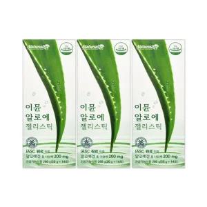 네추럴라이즈 이뮨 알로에 젤리스틱 20g 14포 3개/mjc
