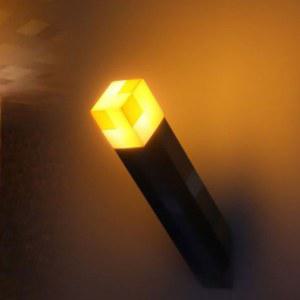 마인크래프트 LED 무드등 횃불조명 01 라이트 열쇠고리 중학생 모든 상자 섬광전구