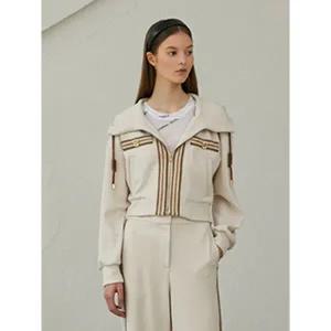 [하프클럽/에고이스트]아이보리 라인 테이프 장식 팬츠 EN4CP960