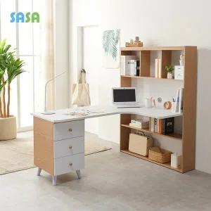 [SASA]사사가구 스텔라 서랍형 1600 책상세트