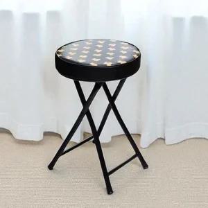 슈마켓 원형 쿠션 스툴  곰돌이) 목욕의자 회전의자 팔걸이의자 사각의자 낮은회전의자