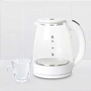 CM 대용량 투명 내열 유리 전기포트 전기 주전자 티포트 무선포트 1.8L (WFJSMHC)