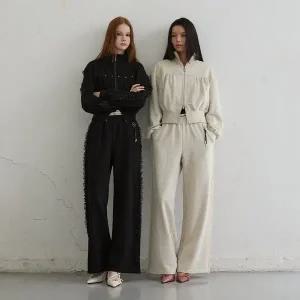 [에고이스트](강남점)[BLUE LABEL] 러플 디테일 트래이닝 팬츠 (ER3OPT02)