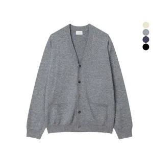 레인 민자 V가디건