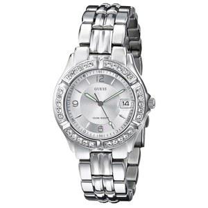 GUESS 골드 톤 팔찌 시계