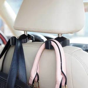 차량용옷걸이 헤드레스트거치대 차량편의용품 차량옷걸이행거 차량용가방걸이