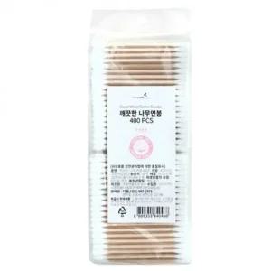 면봉 400P 나무면봉 뷰티소품 귀지청소 화장면봉 순면면봉 귀지청소 리필면봉 고급면봉