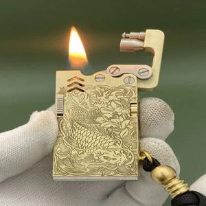 라이터 선물 기계식 고급 티타늄 라이터