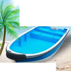 낚시배 농업용 선외기 장착 루어 배스 스피드 보트 보트 - A타입(길이 4.2m)