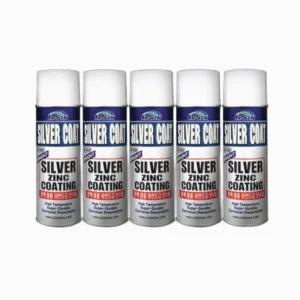 은분 락카 스프레이 용융 아연 도금 녹방지 방청 사비 실버 징크 코팅제 5개