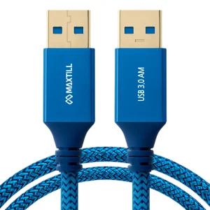 맥스틸 MC-MM USB3.0 연장 케이블 3M 수-수 데이터 연결선 PC 컴퓨터 노트북 프린터 복합기