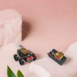 무선조종 화성 탐사로봇 자동차 만들기 RC카 리모컨조종 주행 미니카 전진 후진 DIY