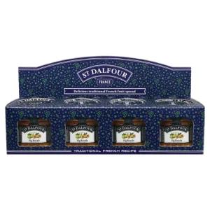 샹달프 미니잼 무화과 4p 세트 112g 1세트 간식 학원 생일파티 선물 어린이집 만들기