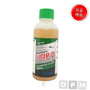 연막 살충제 모기 천연 500ml 넉다운-D