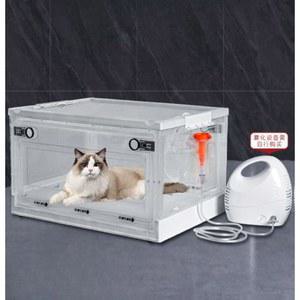 PVC 기 28L 고양이 산소실 강아지네블라이저 저소음 접이식 강아지산