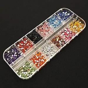 네일아트 꾸미기 파츠 세트 믹스큐빅 네일큐빅 네일-WEE3A80