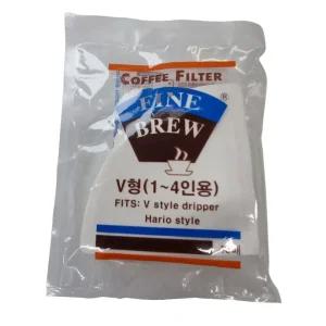 커피 필터 V형 여과지 카페인 원두 용품 커피봉투/커피/세트/장비/종이/메이커/드립퍼/보관함/재료/걸름망