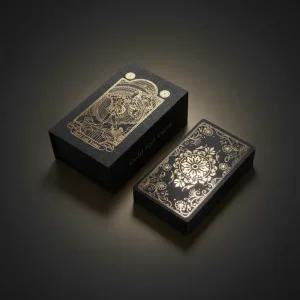 다크블랙타로카드 한글설명서 카드보관파우치 유니버셜웨이트