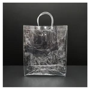 PVC 투명가방 대형쇼핑백 손잡이포장백
