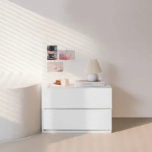 얼라이브즈 플라스틱 모노 서랍장 600 2단 그레이 BNS