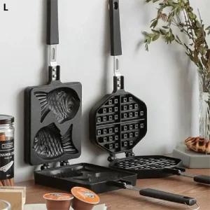 코니 미니 와플팬/와플/팬/기계/가정용/붕어빵/크로플/홈/베이킹/간식/메이커/식품/푸드/후라이팬/만들기