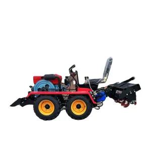 소형 트랙터 대동 농기계 회전경운기 상품 4륜디젤 전기 쟁기 기계 디젤 경작기 미니관리기