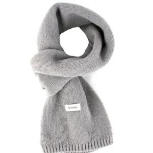 커플 쇼트 니트 머플러 미니 목도리 그레이 남자 여자 소품 겨울선물 겨울코디아이템