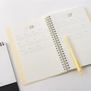 스프링 다이어리 위클리매니저 2026 생각보관함 주간 플래너 학생 직장인 회사 업무노트 교무수첩 업무용 스케줄러