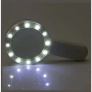 LED조명 2관절 돋보기 스탠드 독서 확대경 노안 미세작업