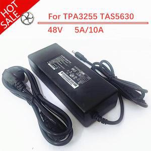 48V 10A GaN 전원 어댑터 AIYIMA TPA3255 TAS5630 사운드 앰프 EU AU UK AC100-240V 용 5A 스위치 공급 장