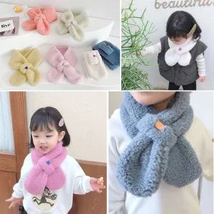 유아 양털 머플러 따뜻한 겨울 어린이 보글이 방한 목도리