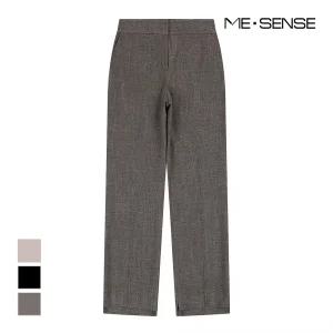 [미센스] 밑단 언발 잔체크팬츠_MB3ZSLM113Z