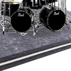 전자드럼 방진 매트 피아노 방음 바닥 패드 카페트 100x160x2