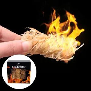 마운틴하이커 착화제 불쏘시개 장작 숯 점화제 캠핑 고체 연료 12개