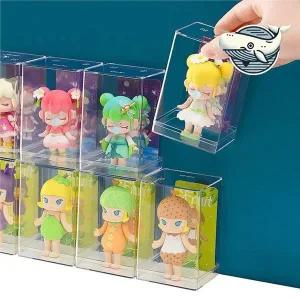 [셀러에이드]투명 미니 피규어 정리함 소형 스토리지 수납