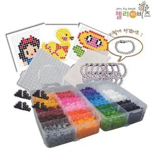 [콩심팥심]젤리빅비즈 세트 트레이 비즈공예 젤리비즈 젤리빅