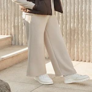 [피에이티/ PAT] 25 F/W 신상 여성 부클 세미와이드 팬츠 1L-81692