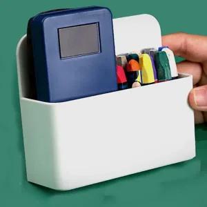 화이트 보드 홀더 마그네틱 마카펜 수납함 자석 펜꽂이 정리 칠판 액세서리 보관함 자석함 거치대 마카함