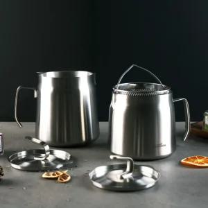 쿡세라 IH 무연마제 스텐304 케틀팟 1.5L+2L+튀김망+거름망 풀세트