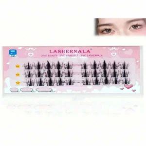 Lashernala 속눈썹나라 30가닥 속눈썹연장 노글루속눈썹 눈썹연장 가닥속눈썹