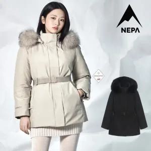 [롯데백화점]네파 24FW 여성 안유진 아르테 미드 구스 코트 재킷 7K82077