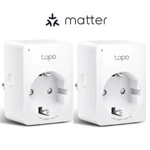 티피링크 Tapo P100M (2팩) IoT 스마트 구글홈 Wi-Fi 플러그 콘센트 절전 멀티탭