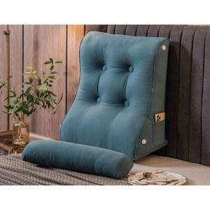 삼각등받이 등쿠션 허리쿠션 침대 보호 메모리폼 받침대