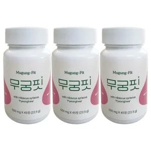 무궁핏 정 무궁화 평화 22.5g 500mg x 45정 3개