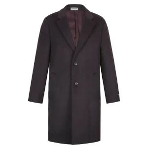 [레노마 옴므]레노마 울혼방 싱글 투버튼 코트 브라운 RMLPBH62A