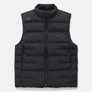 데상트 경량 스탠드넥 구스다운 베스트 SP421DDVO1BLK0 조끼