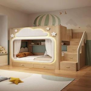 성인용 분리형 소형 원룸용 어린이 겸용 침대 프레임