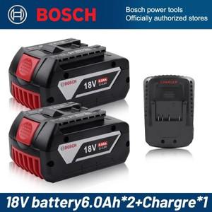 100% Bosch 18V 6.0Ah 전문 리튬 배터리 호환용 BAT609 충전식 전동 공구