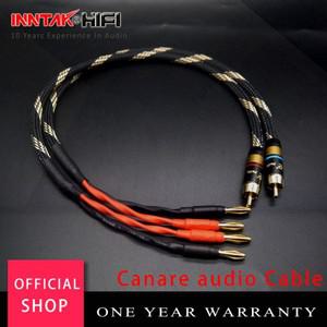 HiFi RCA - 2 바나나 카나레 스피커 케이블/오디오 케이블 0.5M-5M/NO1080