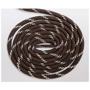 커스텀 된장포스 호환 신발끈 라운드 통끈 브라운 카카오 갈색 크리스탈샌드 운동화끈 신발참 